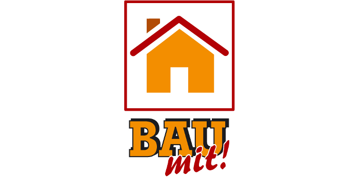 Referenz-Logo „BAUmit!” Logo „BAUmit!”